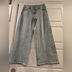 HALARA Light Blue Flare Jeans